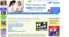 Desktop Screenshot of hortusmed.de